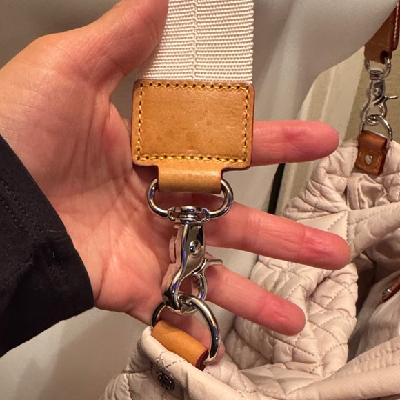 MZ Wallace Quilted soft Pink crossbody tote Bag - Picture 7 of 17